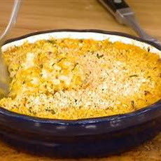 Bacon Scented Creamed Corn with Polenta