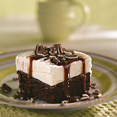 Mint Brownie Ice Cream Bars