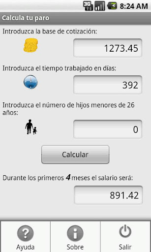 【免費財經App】Calcula tu paro Donacion 2013-APP點子