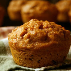 Moist Oatmeal Pumpkin Muffins