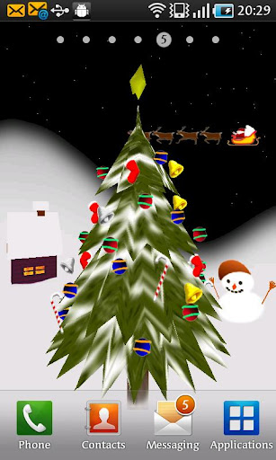 3D Christmas Live Wallpaper