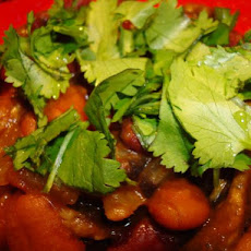 Vegan Kidney Bean and Mushroom Curry