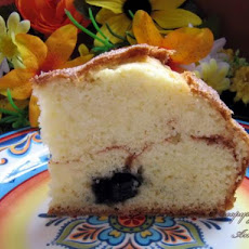 Less Pudge Blueberry Coffee Cake