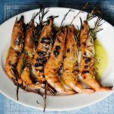 Grilled Shrimp with Rosemary