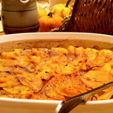 Scalloped Butternut Squash Gratin
