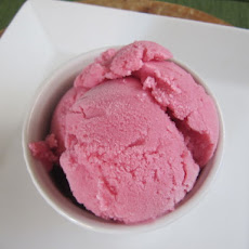 Raspberry Riesling Sherbet