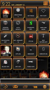 How to get BLACK FIRE CM 10-11 THEME 1.2 unlimited apk for bluestacks