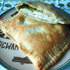 Turkey-Pesto Calzone