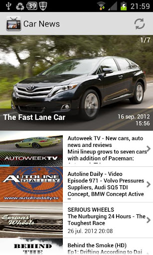 Car News offline video