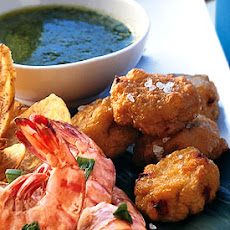 Crab and Chorizo Fritters