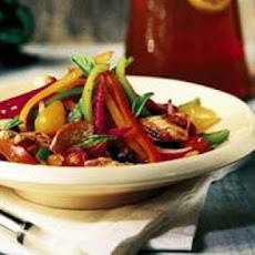 Indian-Spiced Chicken With Bell Peppers