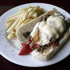 Philly Cheese Meatball Sandwiches