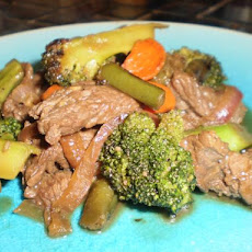 Ginger Teriyaki Beef Stir-Fry