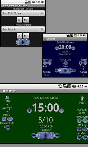 Home Poker Tools - Clock