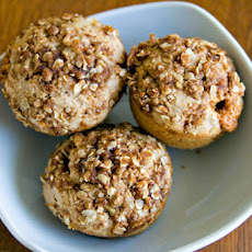 Healthy Caramel Apple Muffins