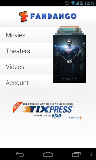 fandango-movies for android screenshot