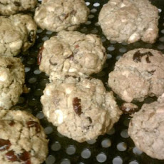 White Chocolate,  Cranberry, Oatmeal & Walnut Cookies