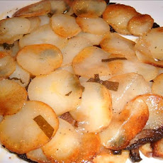 Potato Galette With Wild Mushrooms