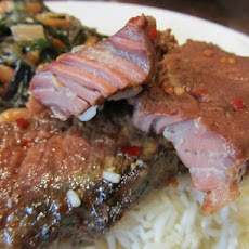 Hawaiian Flanken Short Ribs Made in Clay Pot