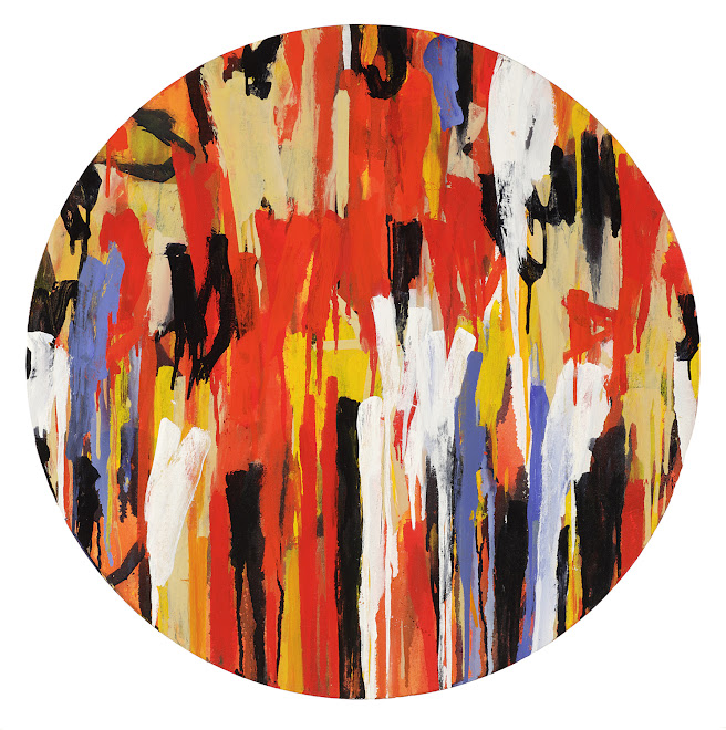 <p>
	<strong>Tondo II</strong><br />
	Oil on canvas over panel<br />
	30&quot; diameter&nbsp;<br />
	2014<br />
	Corporate collection, Toronto</p>
