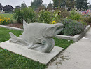 Salmon Legion Statue
