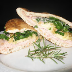 Turkey Pita Sandwiches With Brie, Pecans and Home