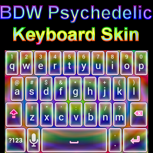 Psychedelic Keyboard Skin 個人化 App LOGO-APP開箱王