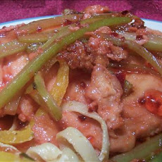 Chicken Breasts Glazed With Hot Pepper Jelly