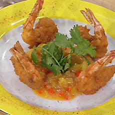 Coconut Shrimp with Pineapple Habanero Chutney