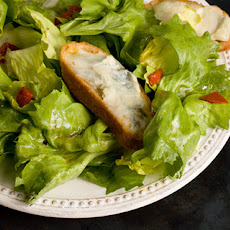 Escarole Salad with Blue Cheese Toasts Recipe