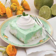 Luscious Lime Angel Squares Recipe