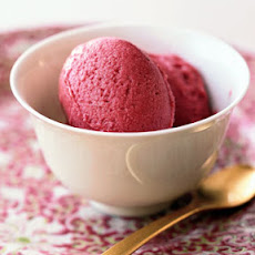 Plum and Red-Wine Sorbet