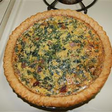 Gouda Spinach Quiche