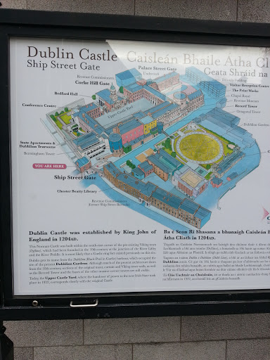 Dublin Castle Map