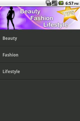 beauty-fashion-lifestyle for android screenshot