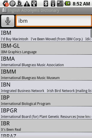 BKS Dictionary of Acronyms