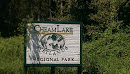 CheamLake Wetlands Regional Park Entrance Sign