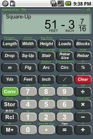 ConcreteCalc Pro for Concrete