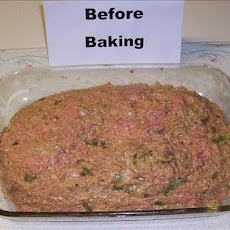 Mustard Hp (Or A-1) Sauce Meatloaf