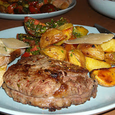Warm Steak and Potato Salad