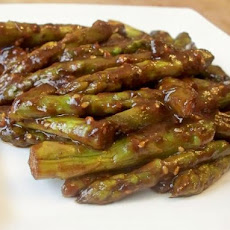 Ginger Sesame Asparagus