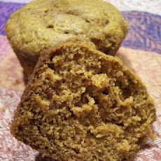 Pumpkin Muffins With Crystallized Ginger