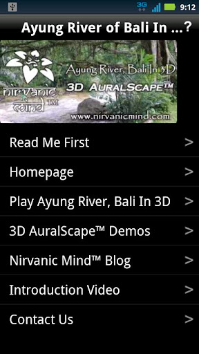 Ayung River of Bali In 3D