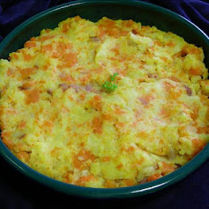 Belgian Stoemp Aux Carottes (Carrot Mashed Potatoes)