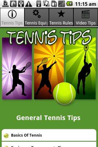 Tennis Tips Advice