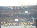 Uvas Reservoir Entrance
