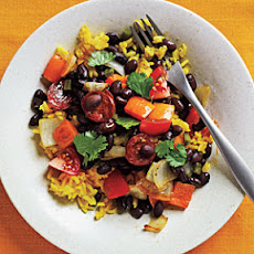 Black Beans and Yellow Rice