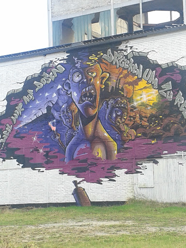 Riesen Graffiti