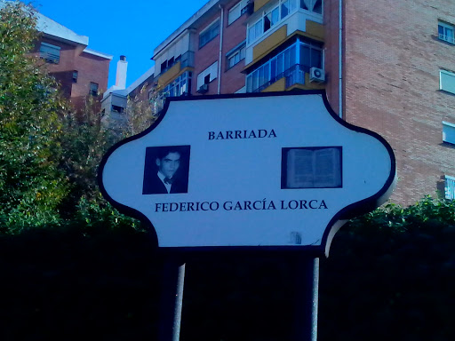 Placa Federico García Lorca 