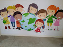 Happy Earth Kids Mural